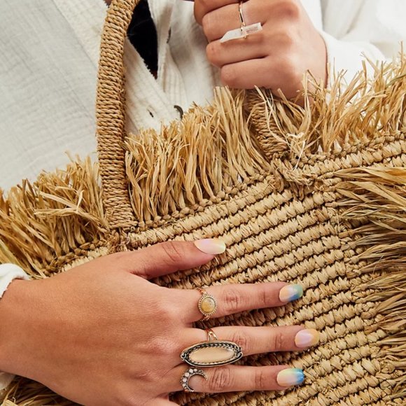 Free People Handbags - New!! Free People Care FP x Beachgold Maris Clutch